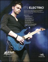 Mitchell HD Series HD400 double cutaway electric guitar advertisement ad print - £3.20 GBP