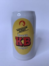 Vintage 1970s Australian Tooth KB Lager Beer Stein Ceramarte Made In Brazil - $7.99
