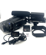 Sony FDR AX100 Handycam Camcorder 4K HD WiFi 20MP Dual MP4 Mint - £1,005.58 GBP