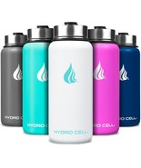 HYDRO CELL Stainless Steel Insulated Water Bottle with Straw 32 oz ONLY ... - $468.67 MXN