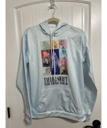 Taylor Swift Eras Tour Ice Blue Pullover Hoodie Adult Small Kangaroo Pocket - $40.32 CAD