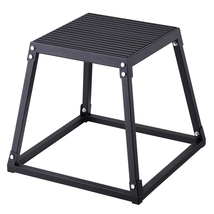 VEVOR Plyometric Jump Boxes, 18 inch Plyo Box, Steel Jumping Agility Box... - $45.90