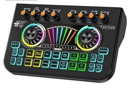 Audio Mixer, Sound Board for Pc/Phone Live Streaming Gaming, Audio Sound... - $39.48