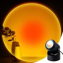 Bedroom Decor Night Light Projector, Sunset Projection Lamp, 180 Degree Rotation - £15.20 GBP