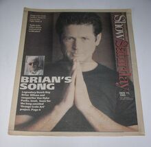Brian Wilson Show Newspaper Supplement Vintage 1995 Cover Story - $24.99