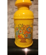 Avon Vintage Yellow Field Flowers Milk Can Decanter Bottle - $7.82