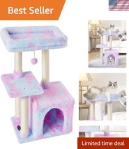 Cute Rainbow Cat Furniture Activity Center - Easy Assembly, Safe &amp; Comfo... - $65.99