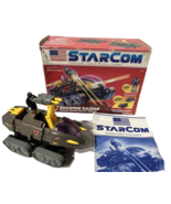 Vintage 1986 Starcom Shadow Raider Complete w Captain Battlecron-9 &amp; Box - $161.10 CAD