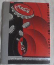 Coca Cola Guide to Building Incentive Programs Booklet 1999 15 Pages - $1.73
