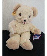 1986 Russ Lever Bro 15” Snuggle Bear Plush Stuffed Animal Fabric Softene... - £20.11 GBP