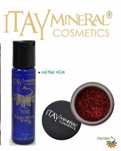 Glitter Powder G14 Red Flair ITAY Mineral Cosmetics Liquid Sparkle Bond ... - £18.31 GBP