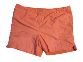 Lands End orange men&#39;s XXL 44-46 Swimwear swim short trunks 48&quot; waist dr... - £8.54 GBP