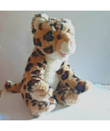 12 Inch Leopard Kitty Cat Sitting Build a Bear Plush Stuffed Animal - $22.41