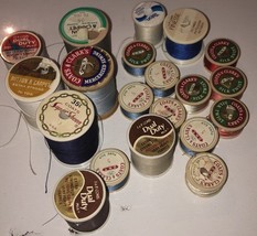 Coats &amp; Clark, J&amp;P, Etc. Lot Of 20 Vintage Thread Spools  - €10,61 EUR