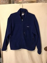 Patagonia Synchilla Fleece Full Zip Jacket Men’s Size Large - £35.20 GBP