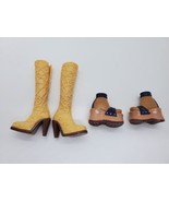 Barbie My Scene Doll Shoe Boot Lot Of 2 - Preowned - £9.35 GBP