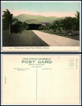 JAMAICA Postcard - Driving Road Through Hope Gardens B28 - £3.11 GBP