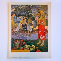 Ia Orana Maria GAUGUIN Plate 48 Metropolitan Seminars 9x13 in. - £15.56 GBP