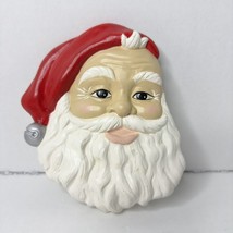 Vintage Santa Chalkware Hang Panted Wall House Decor Christmas - $14.03