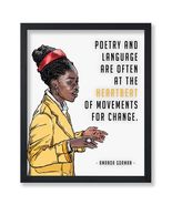 Poster Master Amanda Gorman Poetry Language Poster 8x10 Unframed - $332.16 MXN Poster Master Amanda Gorman Poetry Language Poster 8x10 Unframed - $332.16 MXN