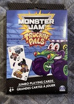 Monster Jam Trucking Pals Jumbo Playing Cards 54 Card Deck Game New Pack - £5.47 GBP