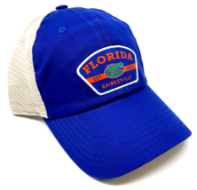 University Of Florida Gators Uf Logo Curved Bill Mesh Trucker Snapback Hat Cap - £12.76 GBP