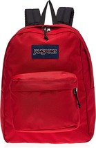 JanSport Superbreak Red Tape School Backpack - £30.44 GBP