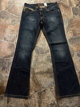 Cruel Denim Women’s Bootcut Camo Accents Dark Stretch Denim Jeans!(13)34... - $17.09