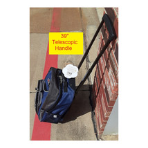 Carry On Backpack Rolling Backpack Travel Backpack Carry On Backpack Nav... - $54.57