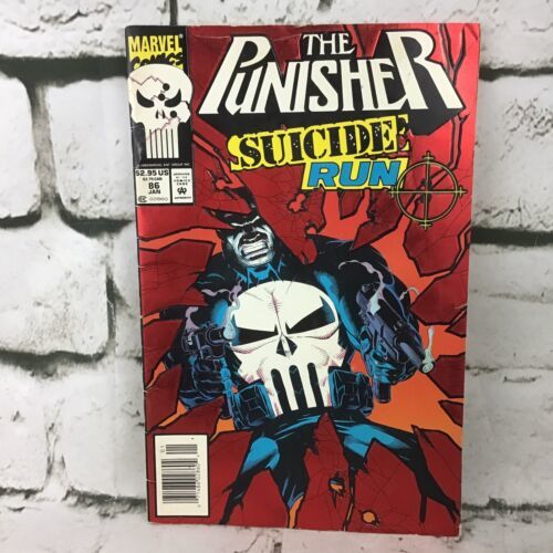 Marvel THE PUNISHER SUICIDE RUN Comic Book #86 JAN, The Punisher Comic Book - £3.94 GBP