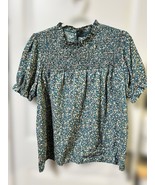 SHEIN Floral Smocked Blouse - £10.61 GBP