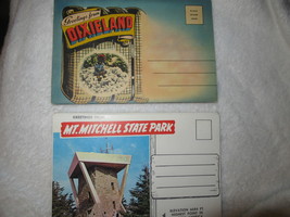 Vintage NC Souvenir Folder Greetings From Dixieland + St Mitchell - £12.73 GBP