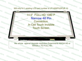 01YU650 LCD Touch Screen R140NWF5 R6 HW2.2 14&quot; Lenovo ThinkPad T480 20L5 20L6 - £83.80 GBP