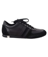 Dolce &amp; Gabbana Elegant Black Leather Sport Sneakers - $456.74