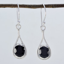 ideal Black Onyx 925 Sterling Silver Black genuine supplies CA gift - £16.69 GBP