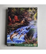 Springbok The Fishing Hole 500 Piece Jigsaw Puzzle By Dona Gelsinger New... - $40.57 CAD
