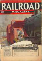 Railroad Magazine - February 1943 - L&amp;N Berkshire, Denver &amp; Rio Grande Narrow - £2.33 GBP
