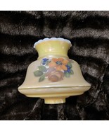 Lusterware Glass Globe With Flowers - $9.50