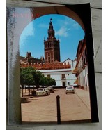 Vintage Color Photograph Postcard, Sevilla, The Court of Banderas, VG COND - £1.54 GBP