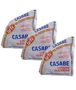 3 Packs La Fe Casabe Flatbread NET WT 11 oz Gluten Free - £17.31 GBP