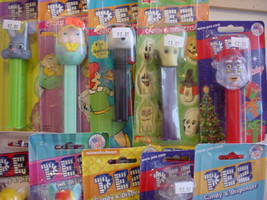 Sell Out lot of Carded Pez-5 different mint on cards-K - $10.00