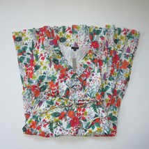 NWT J.Crew Ruffle-front Maxi in Ratti Island Botanical Print Cotton Dress 14 - £139.86 GBP