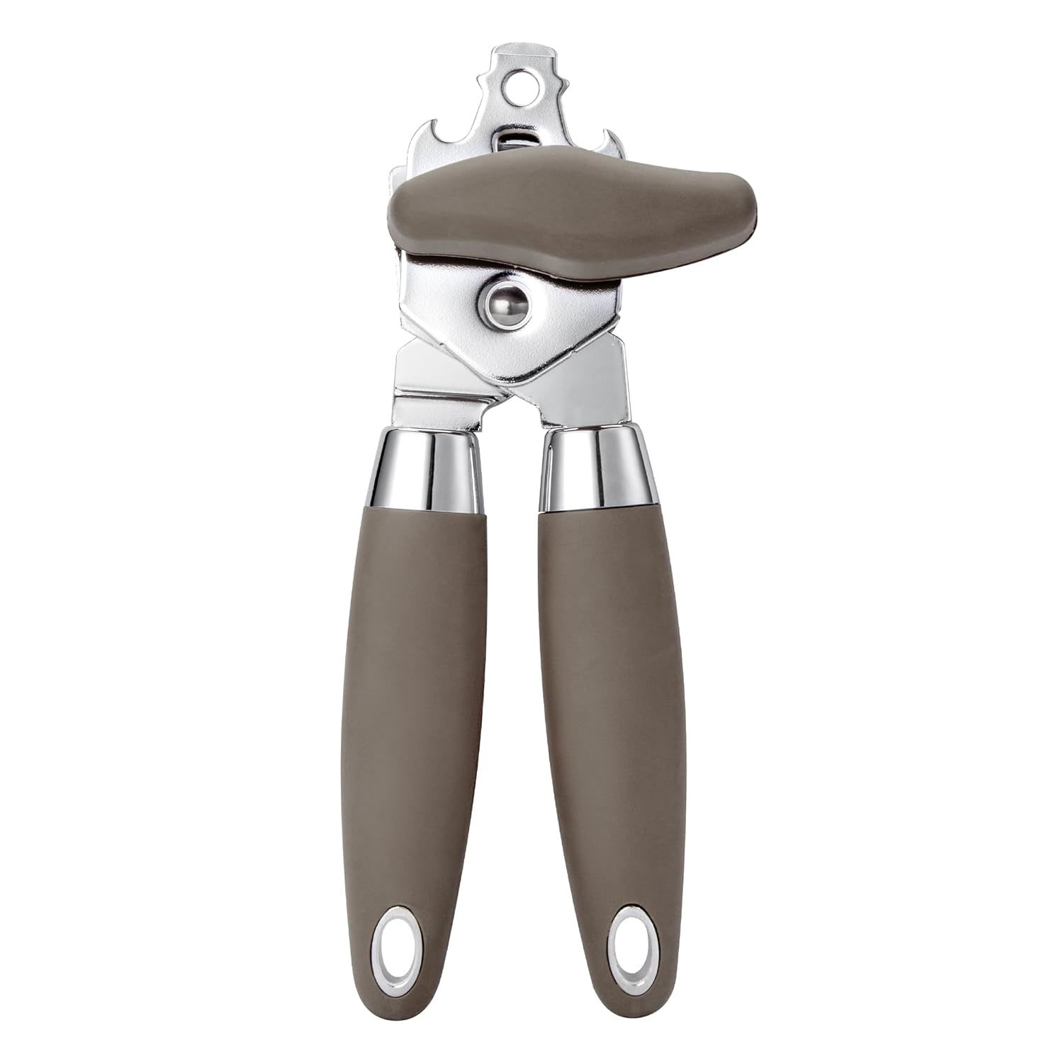 Can Opener Manual, Durable Manual Can Opener Smooth Edge Cut Stainless Steel Bla
