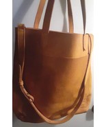 Madewell The Medium Transport Tote Bag Bright Marigold - $661.32 MXN