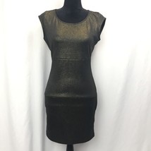 BeBop adorable black &amp; gold dress ladies medium - £8.53 GBP