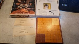 Outwit Family Strategy Board Game 1978 Parker Brothers 100% Complete Vintage Fun - £17.21 GBP