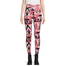 No Boundaries Juniors High Rise Printed Crossover Waistband Leggings Siz... - £11.64 GBP