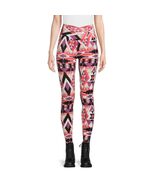 No Boundaries Juniors High Rise Printed Crossover Waistband Leggings Siz... - €12,75 EUR