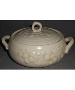 Metlox ANTIQUE GRAPE PATTERN 1 QT Covered Vegetable MADE IN CALIFORNIA - $929.48 MXN