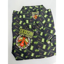 Dixxon Flannel Men Shirt Bang Short Sleeve Shooting Gun Joker Button Up XL - £46.41 GBP